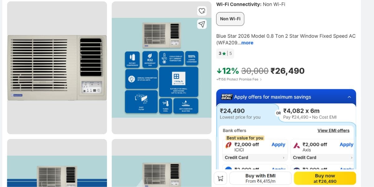 Blue Star Window AC Deal Is Coming Under 25000: The Best You’ll Get!