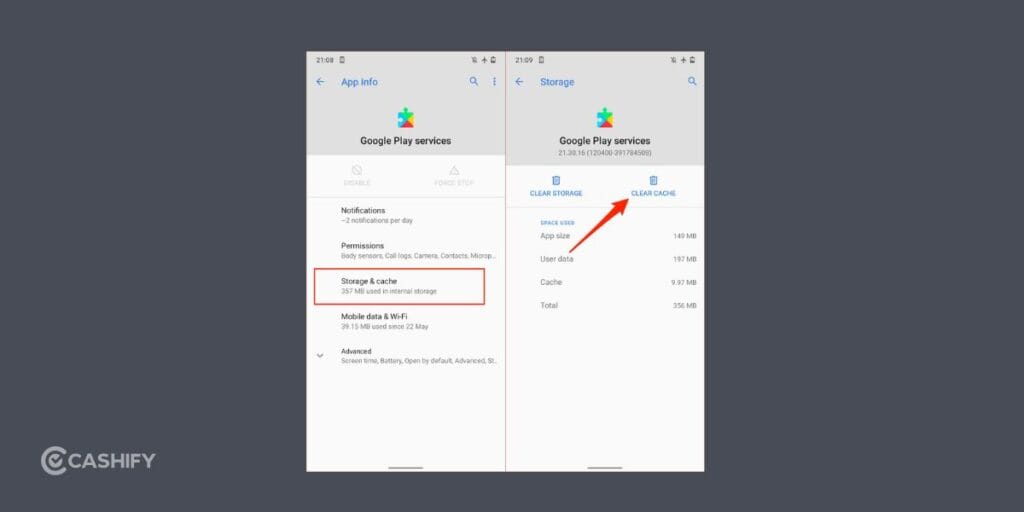 Clear Google Play Services Cache: fix Play Store won’t download or install apps