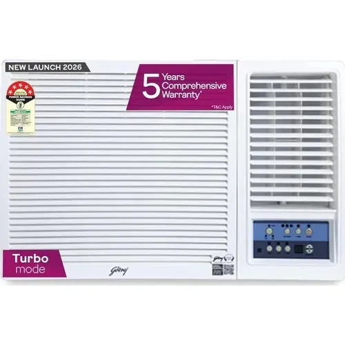 Godrej WIC 18F5TG 1.5 Ton 5 Star Inverter Window AC Front
