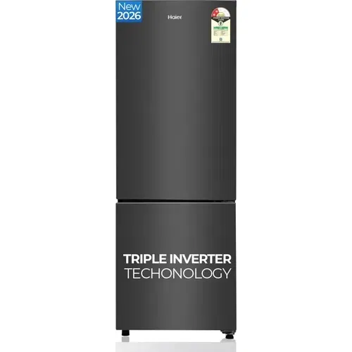 Haier HEB-242EGBA-P 237 Ltr 2 Star Double Door Front