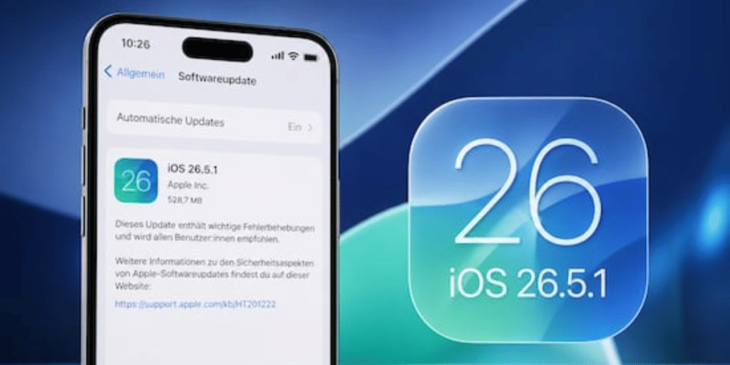 iOS 26.5.1 fixes the cricitical charging issues