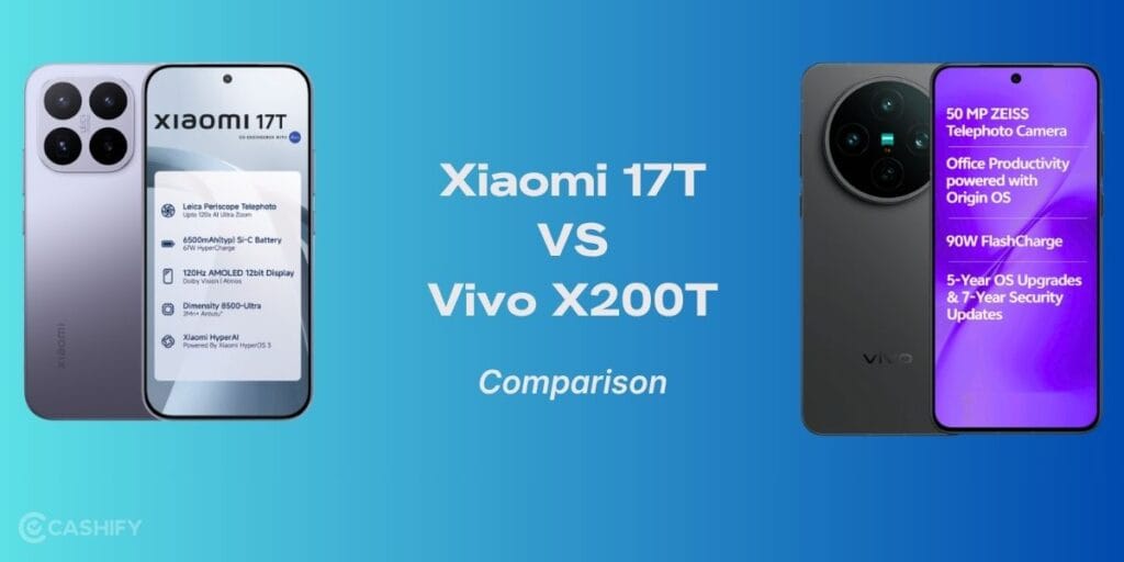 xiaomi 17t vs vivo x200t