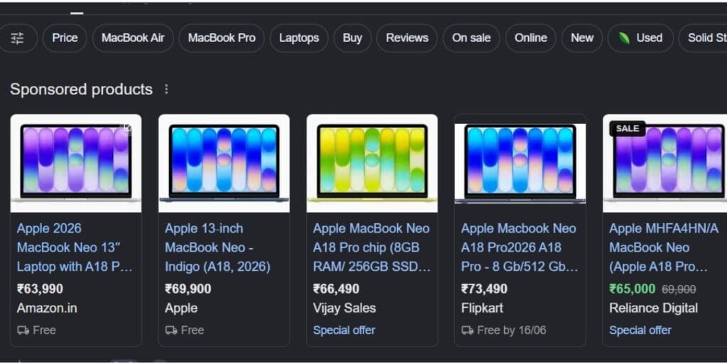macbook neo deal buy under 60000