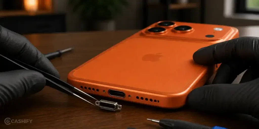 Apple iPhone 17 Pro Max charging jack not working