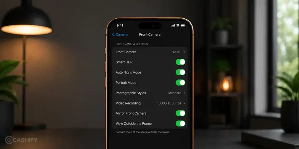 Apple iPhone 17 Pro front camera issue