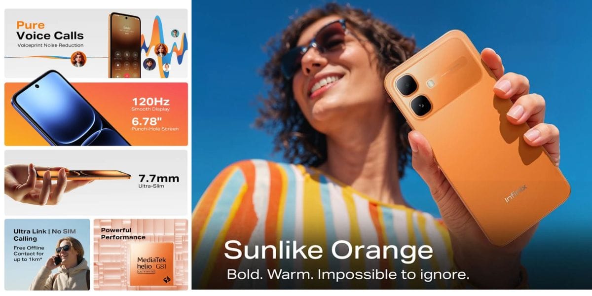 Infinix Smart 20 Launched Under 13000 With Slim 7.7mm Design And Helio G81