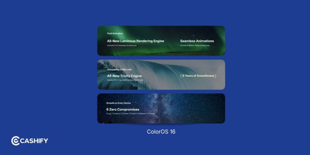 colorOS 16 performance improvements