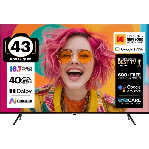 Kodak 43FST5050 43 inch (109 cm) Full HD Smart QLED Front