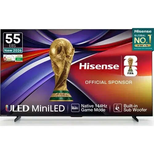 Hisense 55E8S 55 inch (139 cm) Ultra HD 4K Smart Mini LED Front