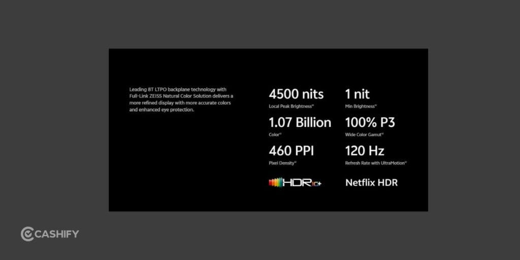 vivo x300 display
