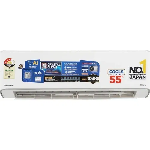 Panasonic CS/CU-EU18CKY3FM 1.5 Ton 3 Star Inverter Split AC Front