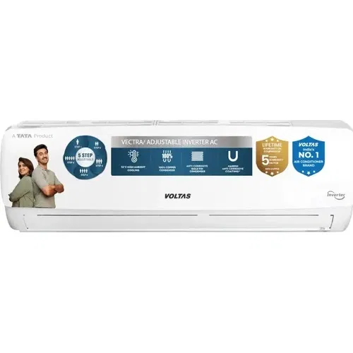 Voltas 123INV CAL 1 Ton 3 Star Inverter Split AC Front