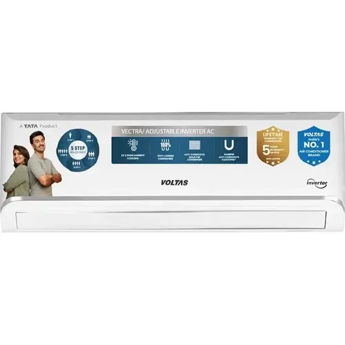Voltas 183INV Vectra Zen Silver 1.5 Ton 3 Star Inverter Split AC Front