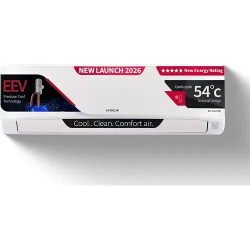 Hitachi RAS.E512PCDIB 1 Ton 5 Star Inverter Split AC Front