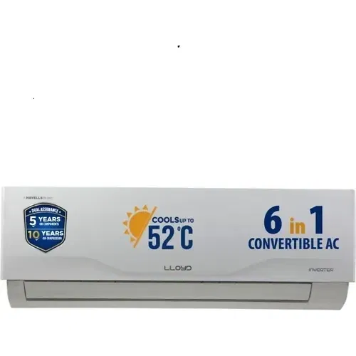 Lloyd GLS18I5KWFGR 1.5 Ton 4 Star Inverter Split AC Front