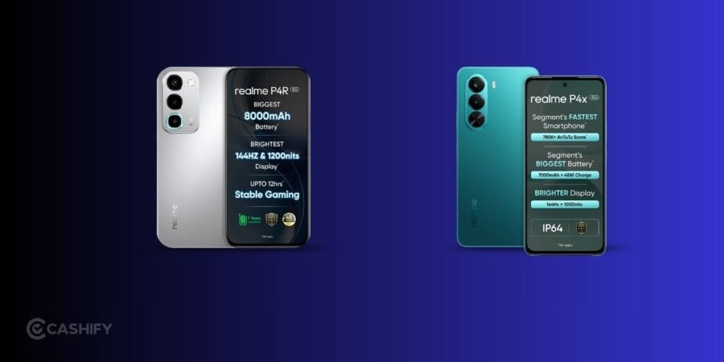 Realme P4R vs P4X