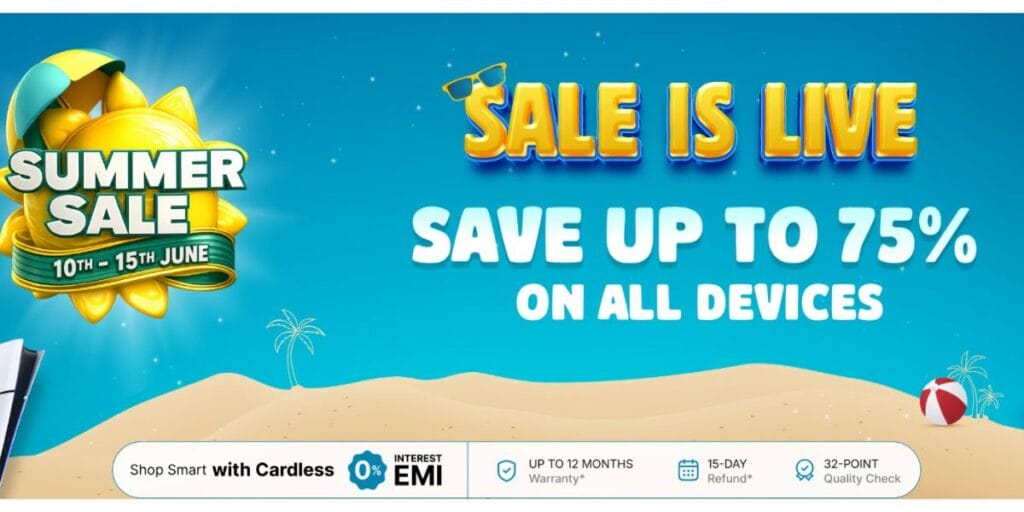 cashify summer sale
