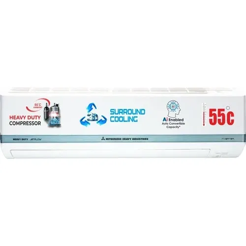 MITSUBISHI DXK21YAMDA-W 1.75 Ton 3 Star Inverter Split AC Front