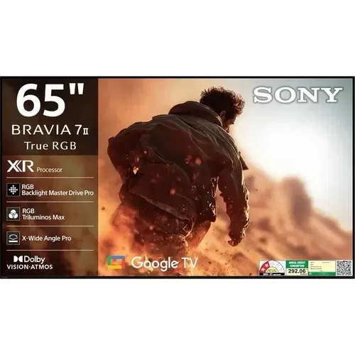 Sony Bravia 7 II K-65XR70M2 65 inch (165 cm) Ultra HD 4K Smart RGB LED Front