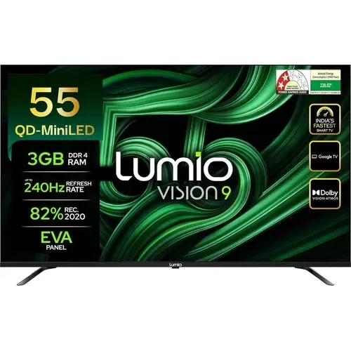 Lumio Vision 9 EPIC3-ADSI 2026 55 inch (139 cm) Ultra HD 4K Smart QD-MiniLED Front