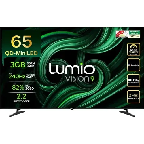 Lumio Vision 9 EPIC2-ADSI 2026 65 inch (165 cm) Ultra HD 4K Smart QD-MiniLED Front
