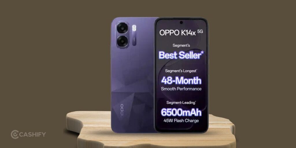 OPPO K14x 5G: Best Battery-Focused Budget Option