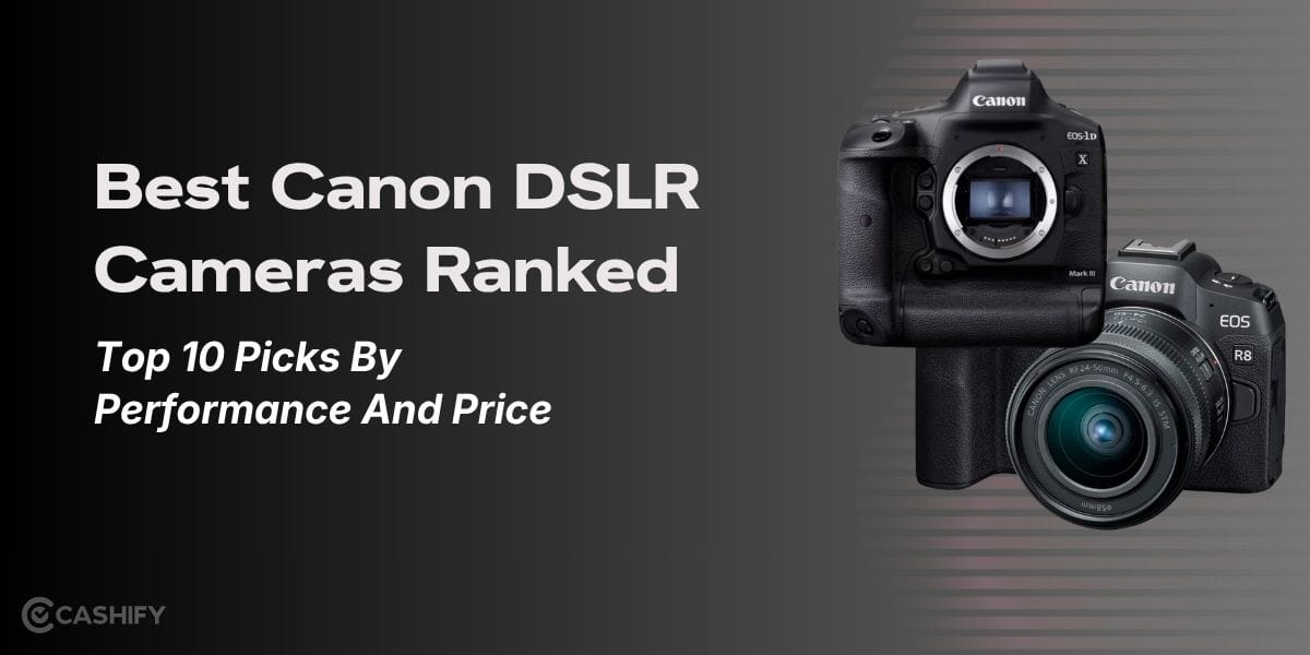 Best Canon DSLR Cameras Ranked: Top 10 Picks By Performance And Price