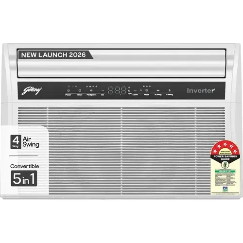 Godrej WIC 18T5TS 1.5 Ton 5 Star Inverter Window AC Front