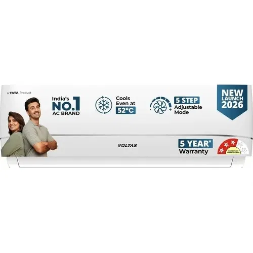 Voltas 183INV CAV 1.5 Ton 3 Star Inverter Split AC Front