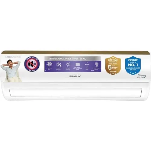 Voltas 185INV Vertis Elite Gold 1.5 Ton 5 Star Inverter Split AC Front