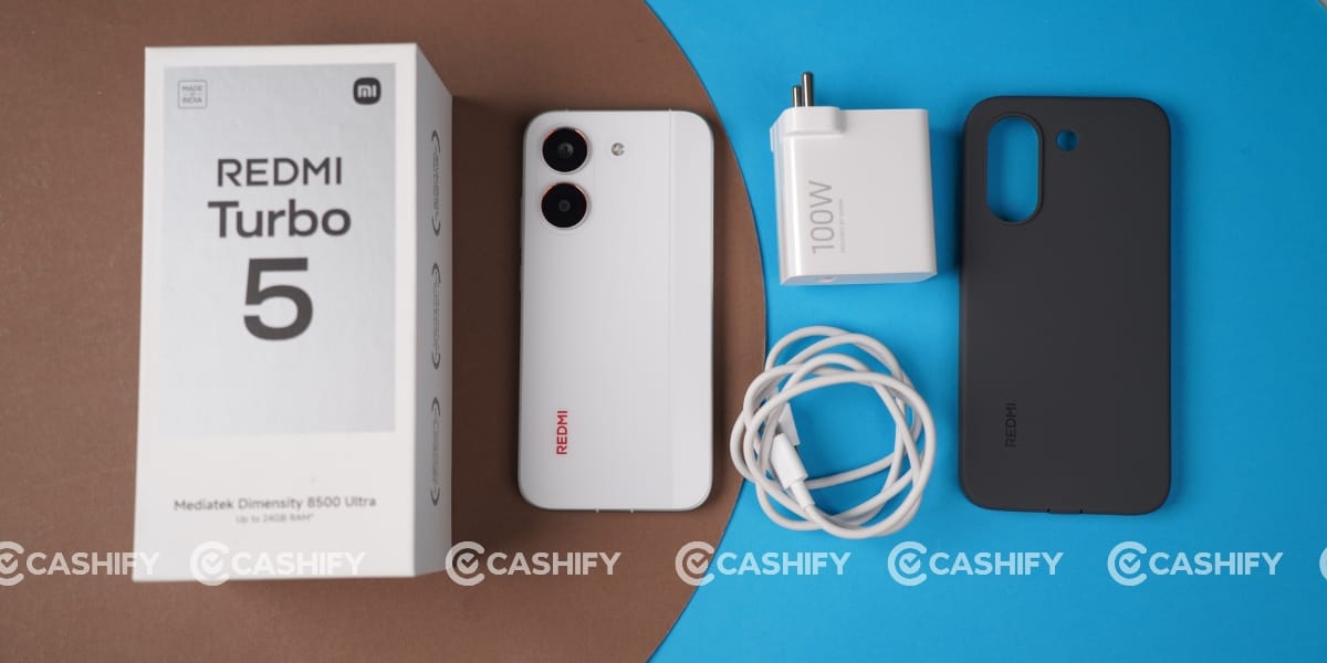 Redmi Turbo 5 box content