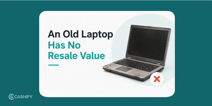 An Old Laptop Has No Resale Value