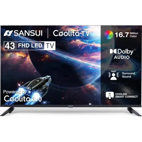 Sansui JSWD43CSFHD 43 inch (109 cm) Full HD Smart LED Front