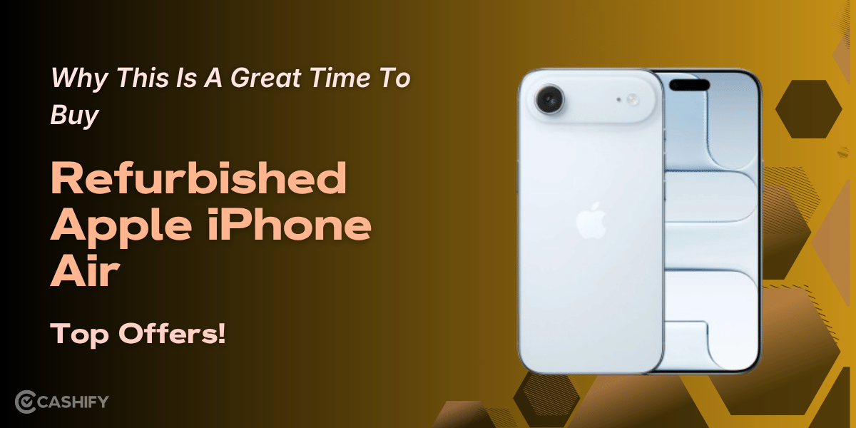Why This Is A Great Time To Buy Refurbished Apple iPhone Air: Top Offers!