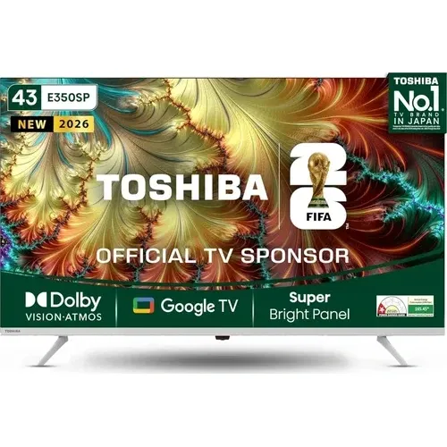 Toshiba 43E350SP 43 inch (109 cm) Ultra HD 4K Smart LED Front