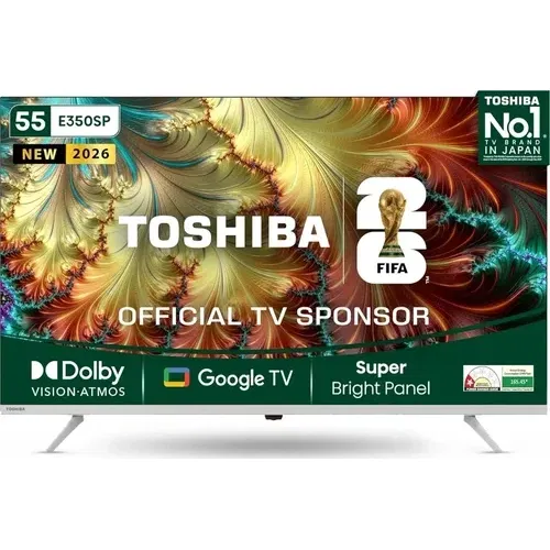 Toshiba 55E350SP 55 inch (139 cm) Ultra HD 4K Smart LED Front