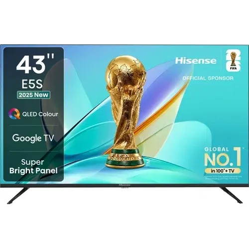 Hisense 43E5S 43 inch (109 cm) Full HD Smart QLED Front
