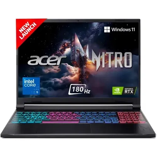 Acer Nitro V ANV16S 71 NH.QXBSI.001 Intel Core i5 16 GB 512 GB SSD Windows 11 8 GB Front