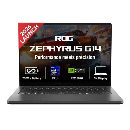 Asus ROG Zephyrus G14 GU405AP SY041WS Core Ultra 9 32 GB 1 TB SSD Windows 11 8 GB Front