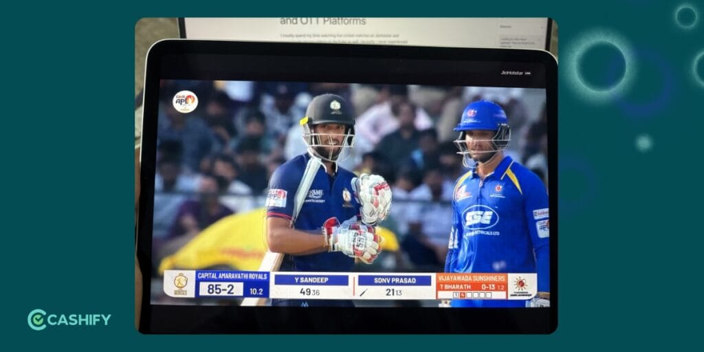 Live match