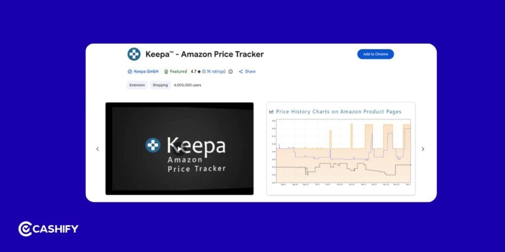 Keepa: Best for Amazon Shoppers