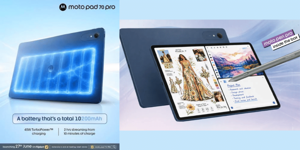 Moto Pad 70 Pro Launch Price