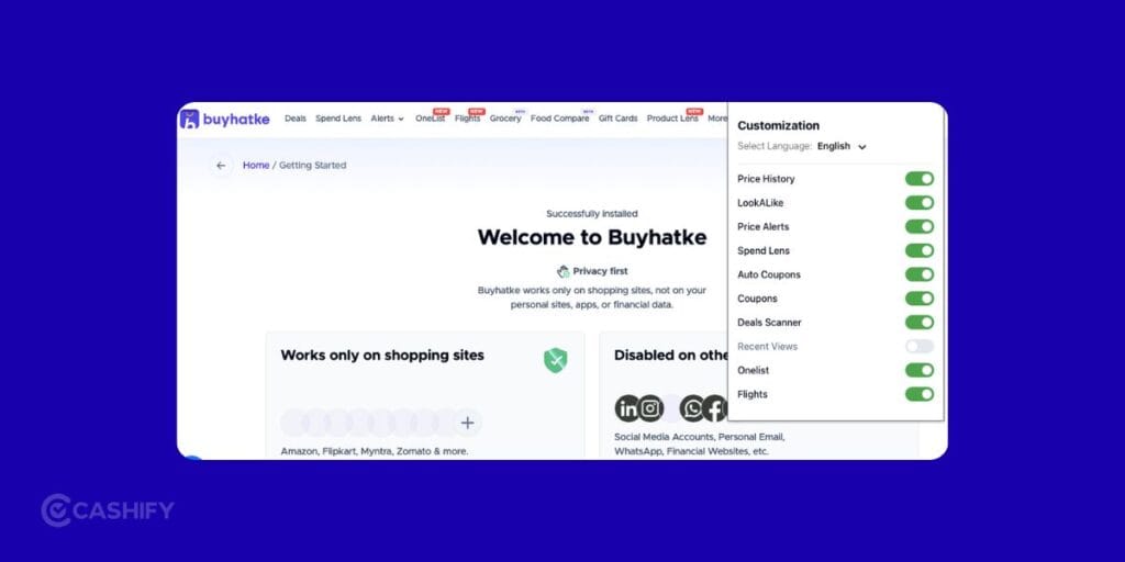 BuyHatke delivered the most complete shopping experience