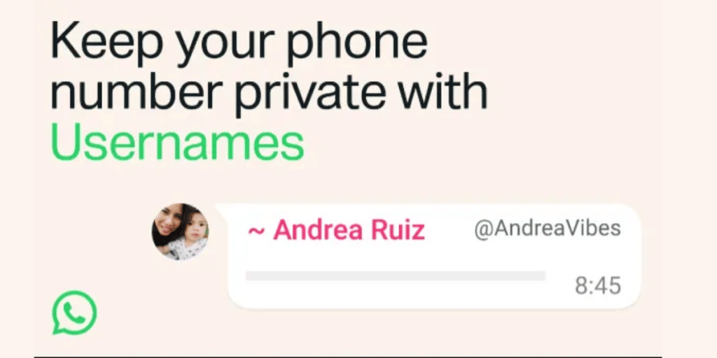 WhatsApp Username Feature