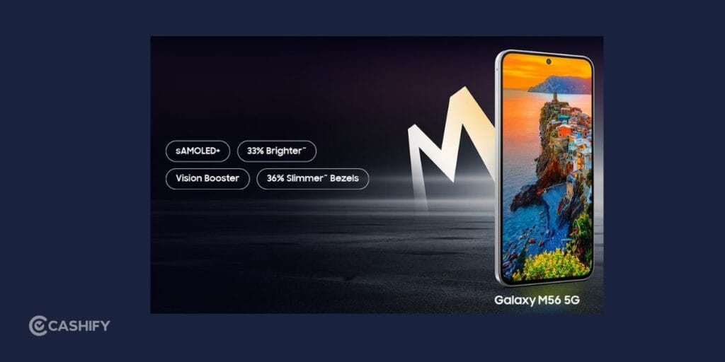 samsung galaxy m56 display
