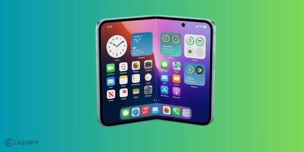 Apple foldable phone