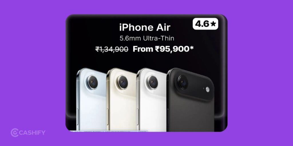 Apple iPhone Air From Rs. 95,900