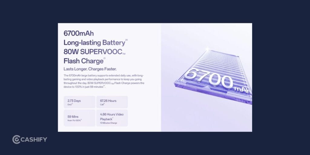 oppo reno 16 battery