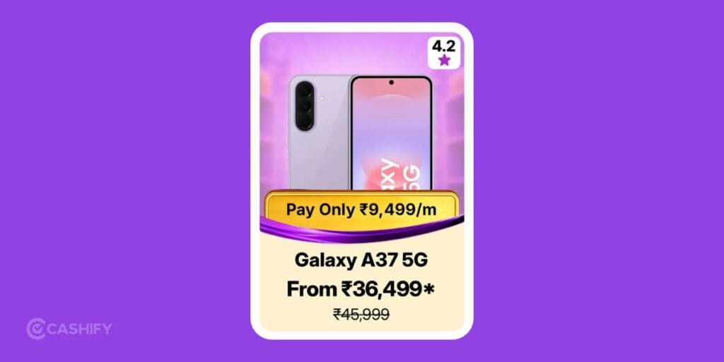 Samsung Galaxy A37 From Rs. 36,999