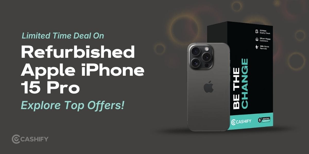 Limited-Time Deal On Refurbished Apple iPhone 15 Pro!
